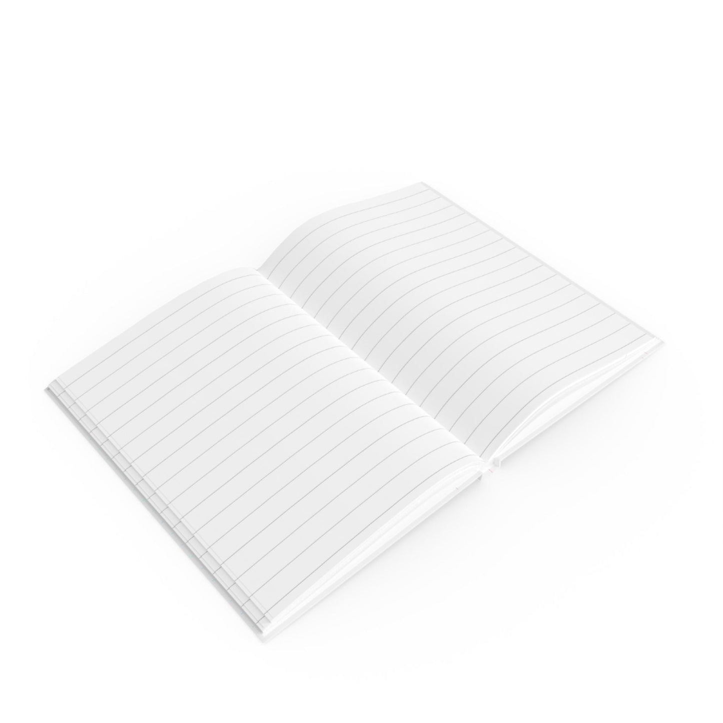 Lined Paper Notebook inside