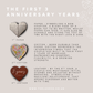 PAPER Origami Heart & Scented Rose 1st Anniversary Gift