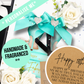 Handmade Luxury 18th Birthday Card with ribbons, heart crystals and scented everlasting roses