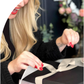 Opening a Luxury Boxed Opulence Card is like a gift. Beautifully gift boxed in luxury black boxes tied with silky bows in colour choice