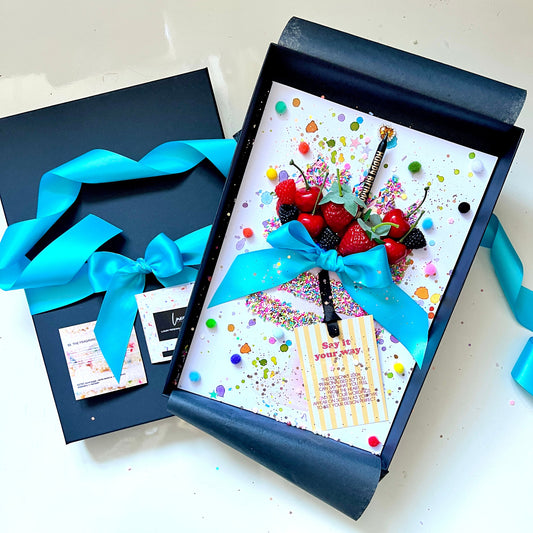 60th Birthday Cake card scented with Cake mixture for him
