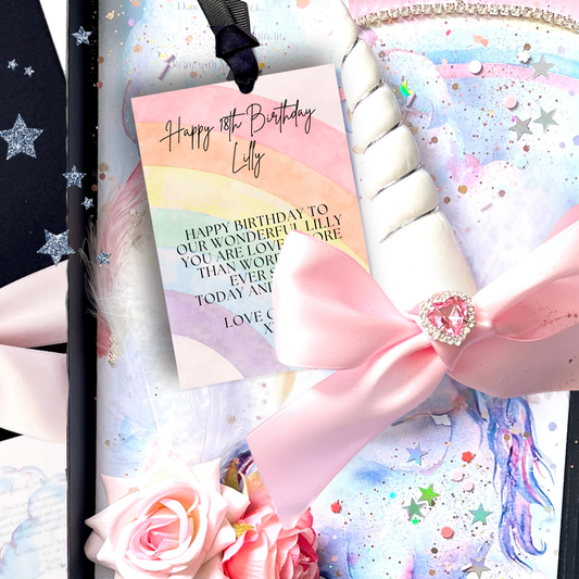 Magical Unicorn Card Design
