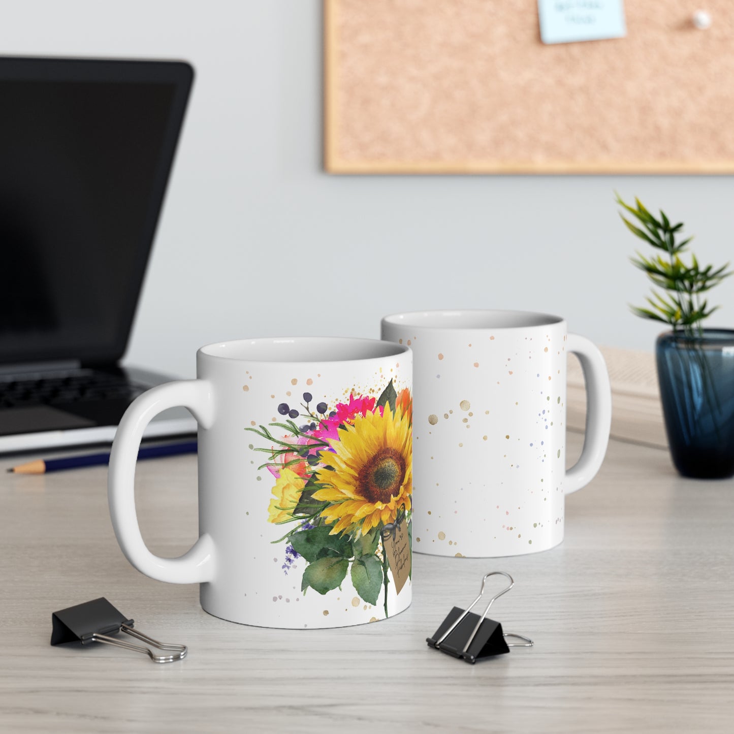 Ceramic Bloomin Fabulous Sunflower Mug