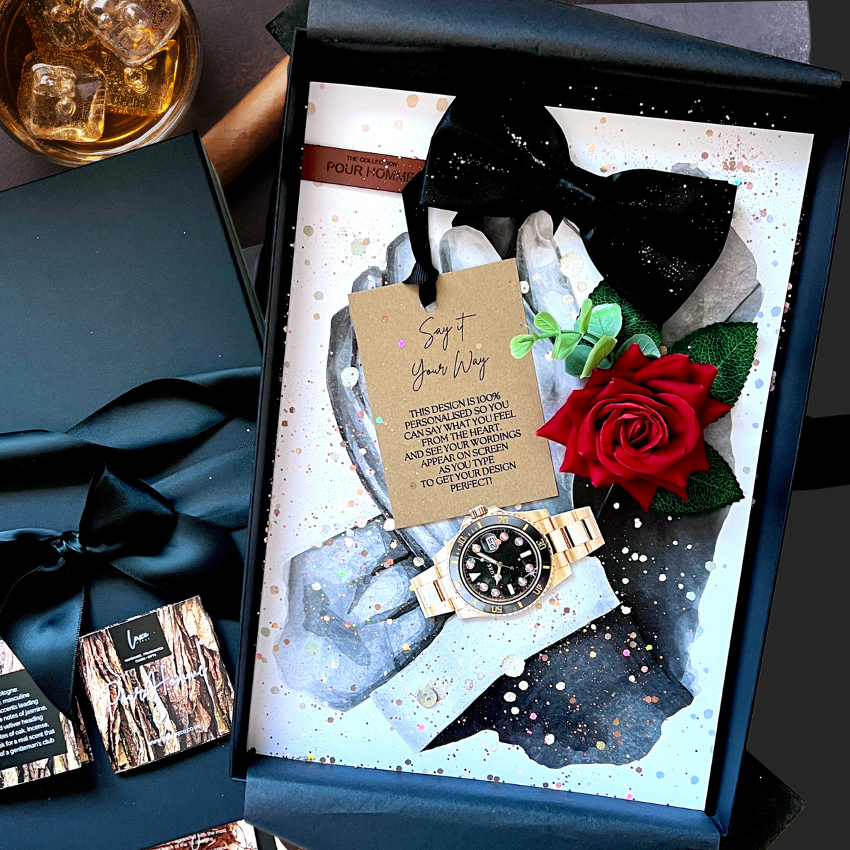 Personalised Dapper Gent 30th card for Son Birthday