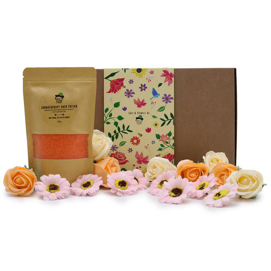 Aromatherapy Detox Bath Potion Rose Gift Box