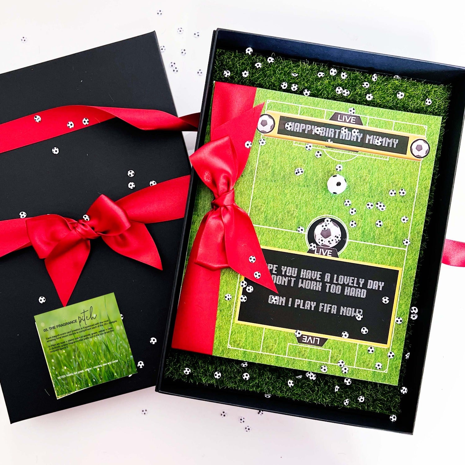 Football crazy football made birthday card design by The Luxe Co