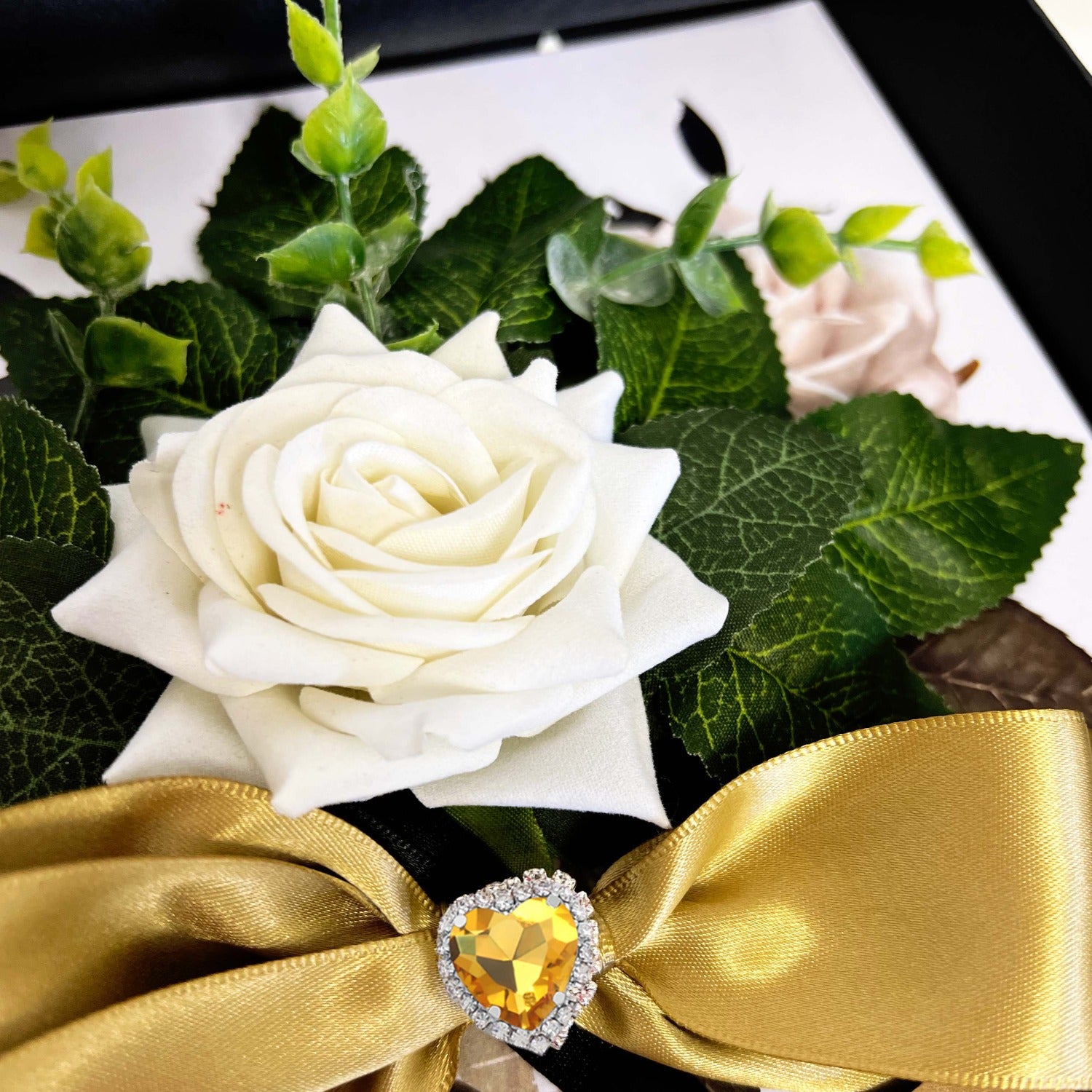 November Birthstone Roses November Birthstones + Flowers Gift Boxed Birthday Card – theluxeco.co.uk