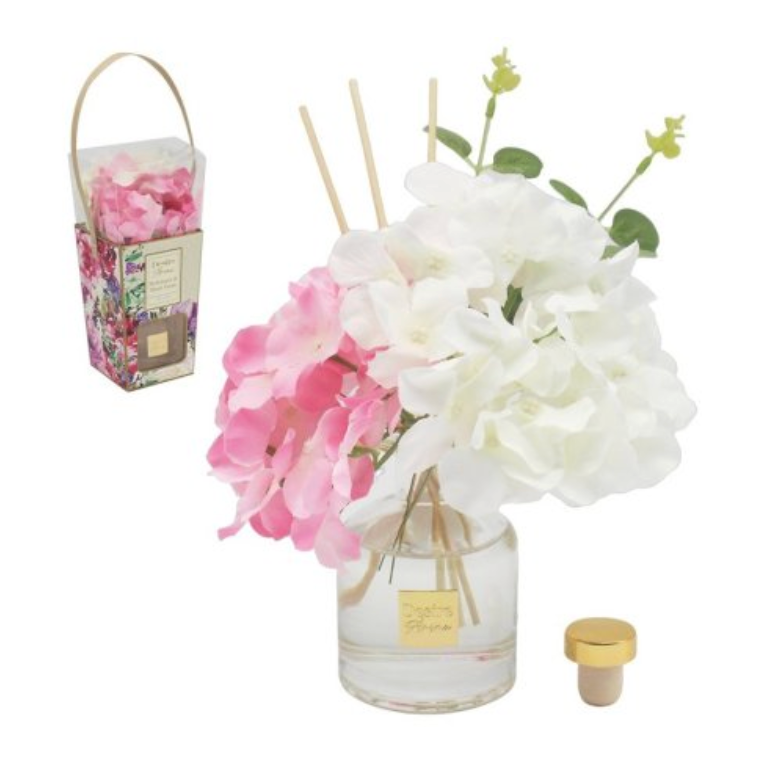 Hydrangea Diffuser Mini Large Hydrangea Reed Room Diffuser 200ml – theluxeco.co.uk