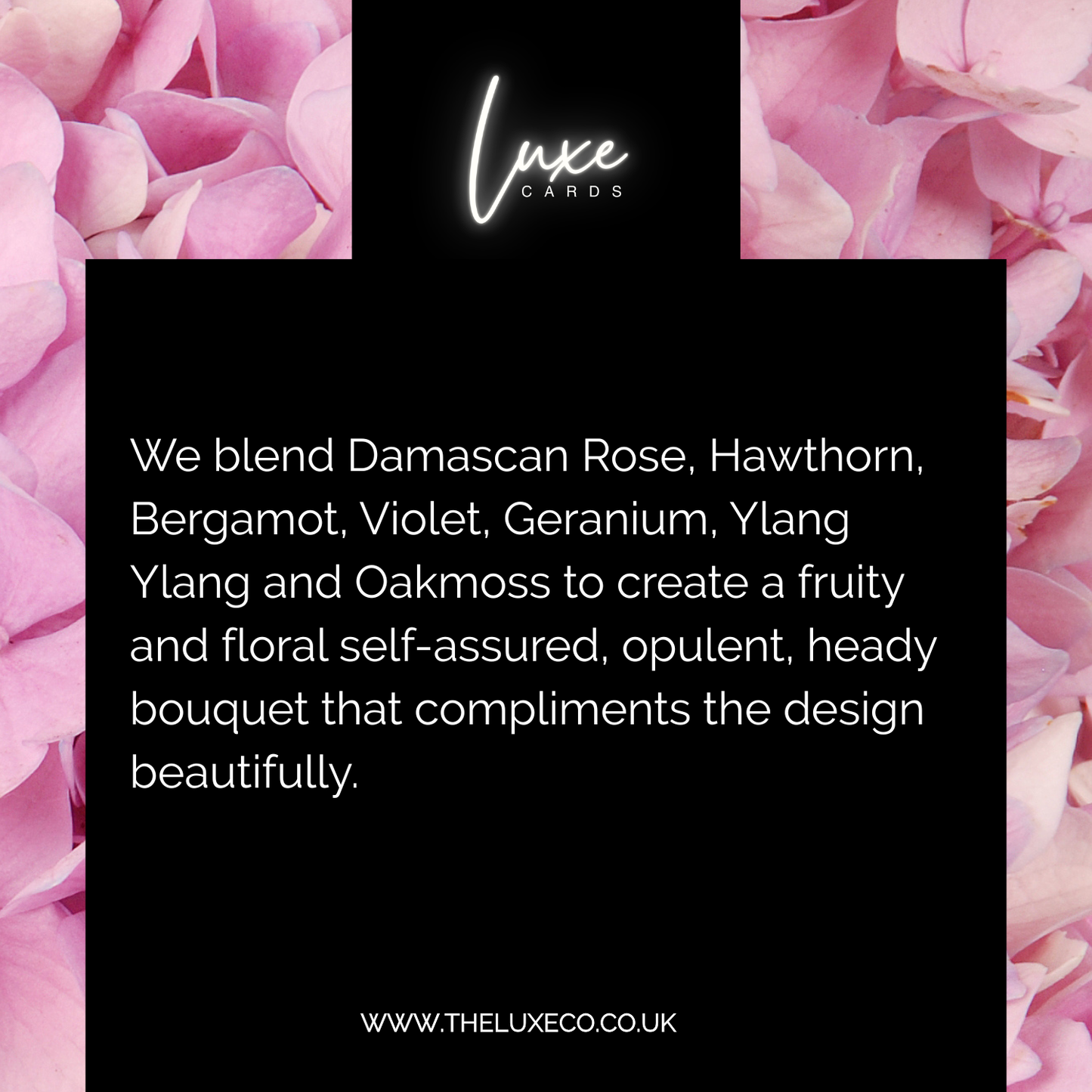 Hydrangea Scented Soy Wax Candle