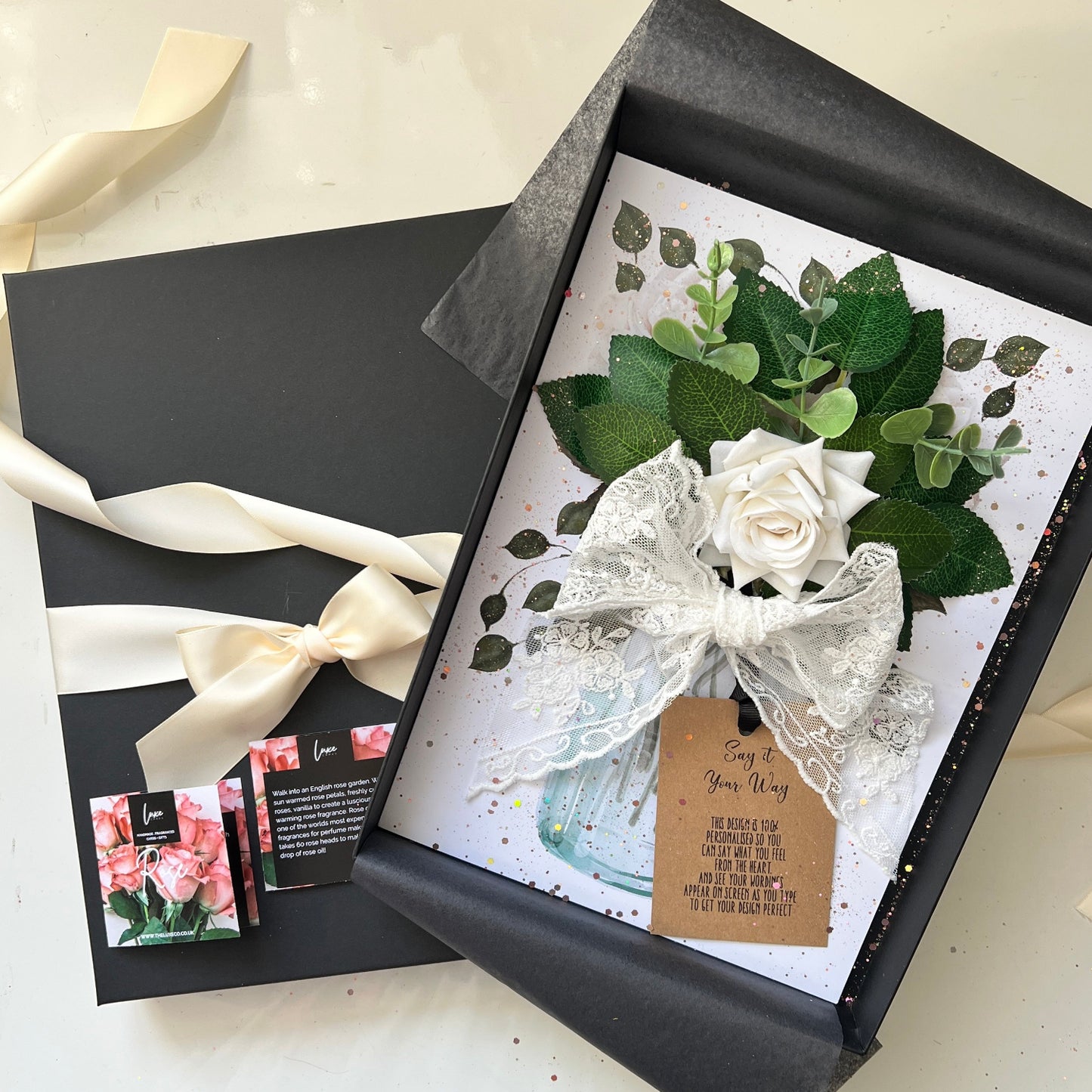 BLOOM LACE Card Design