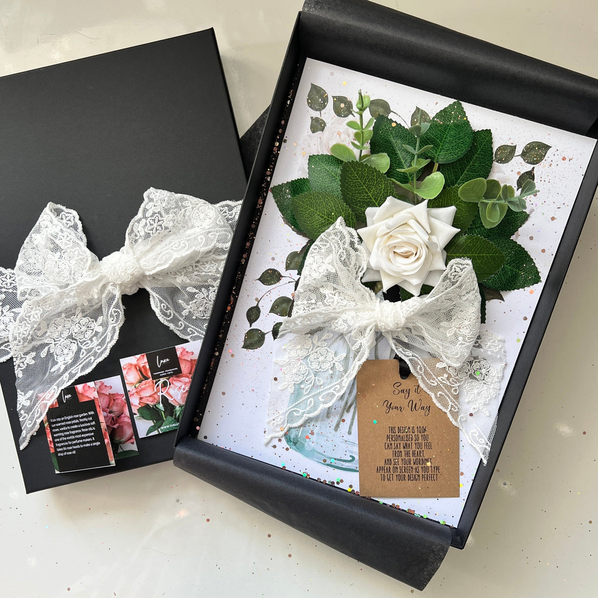 BLOOM LACE Card Design
