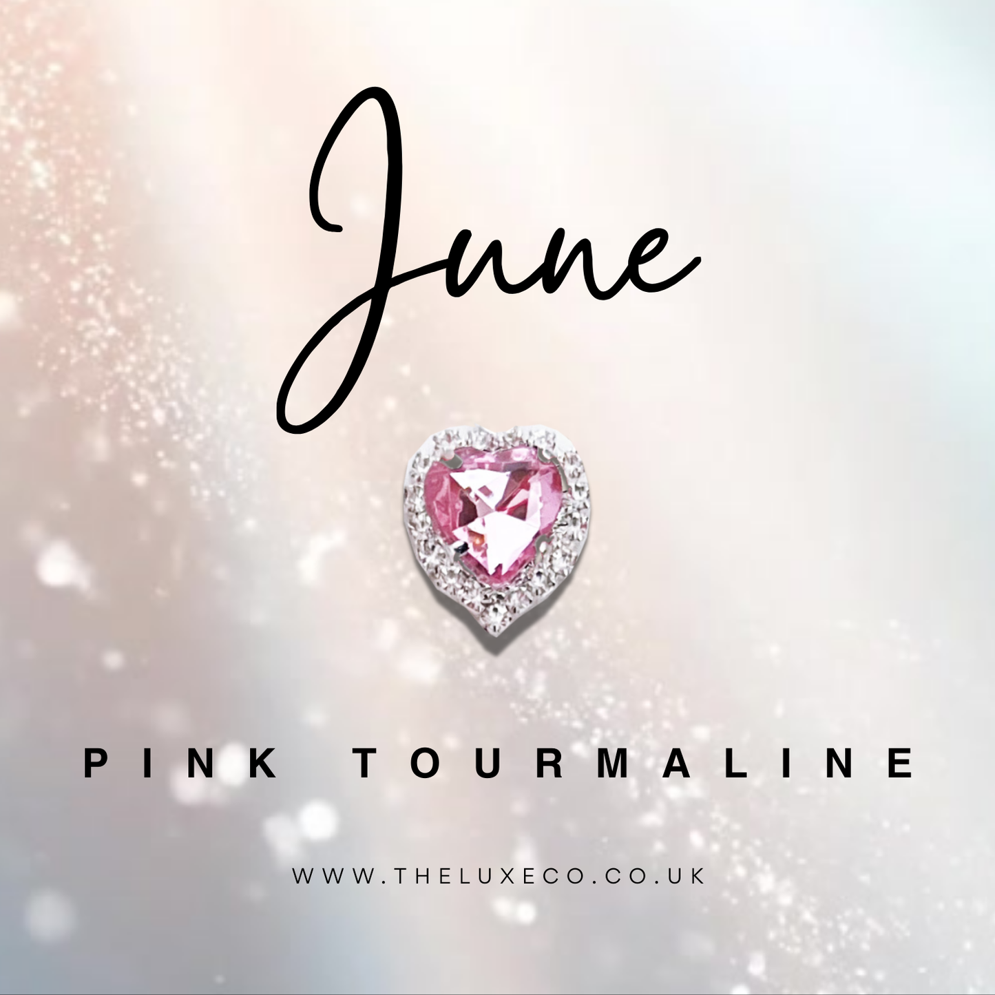 June Birthstone + Flowers Gift Boxed Birthday Card