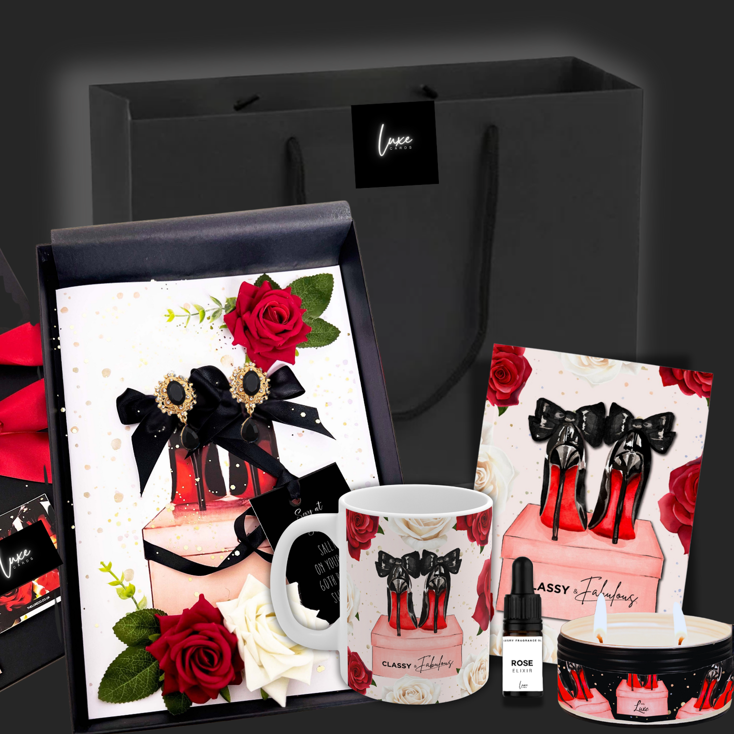 The Black Heels Gift Set Bundle