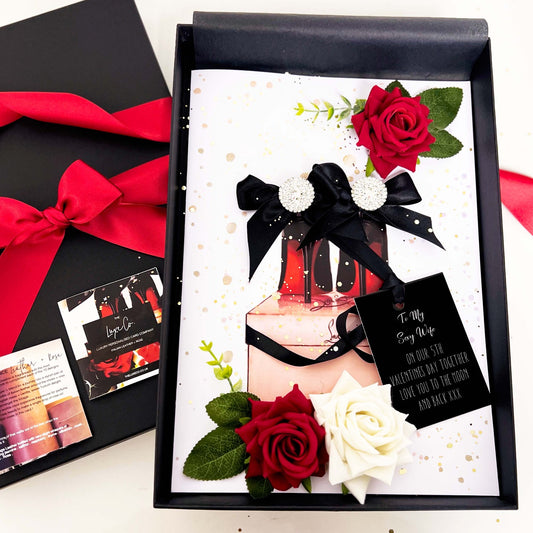 To My Sexy Wife Luxury Louboutin Heel Shoe Scented Valentines Card
