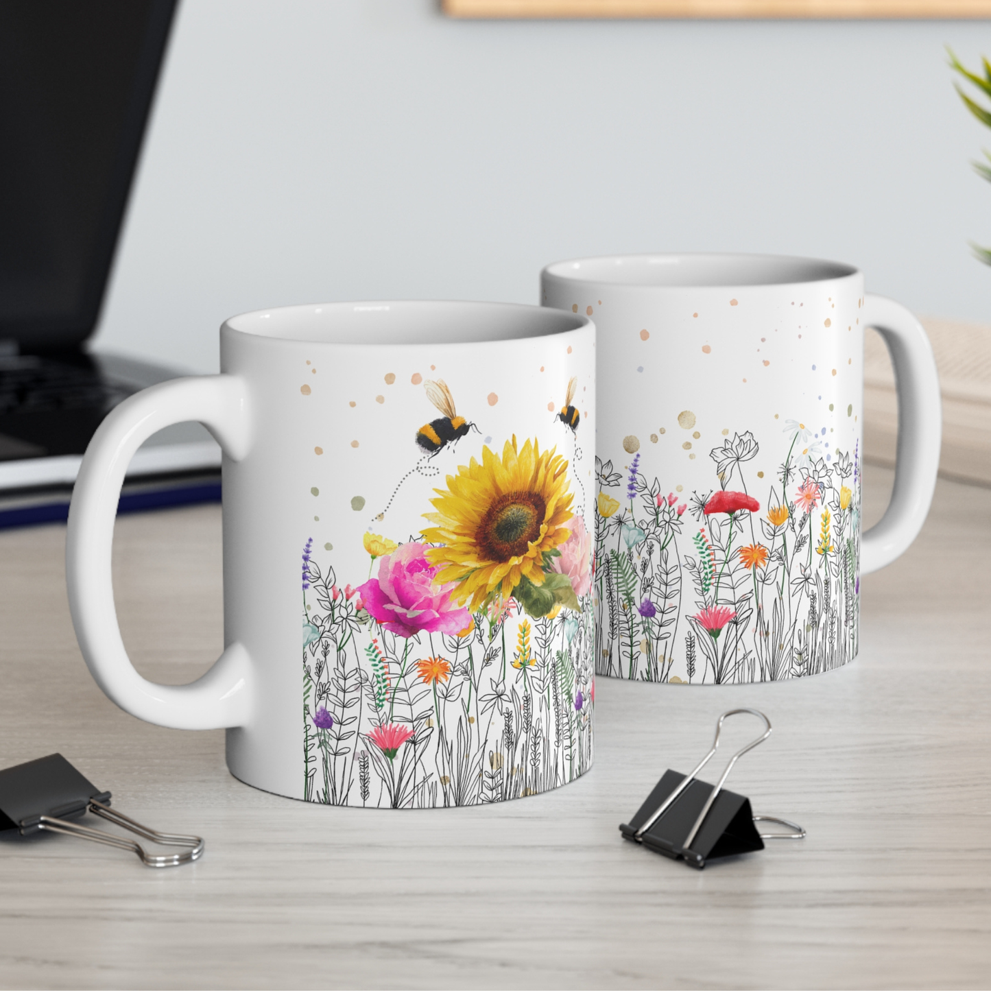 Personalised Bloom Wildflower Momma Bloom Mug