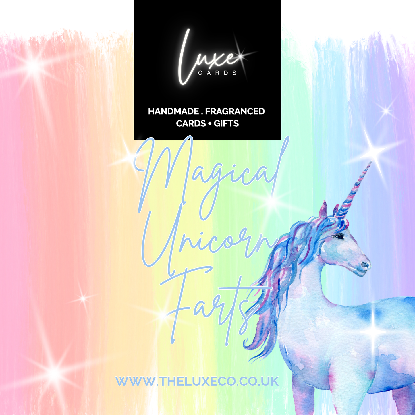 Luxe Cards - The worlds most magical unicorn cards and gifts. Ever. In the world. And in far away lands. Handmade keepsake unicorn cards for life’s magical moments - making the everyday, Magical!