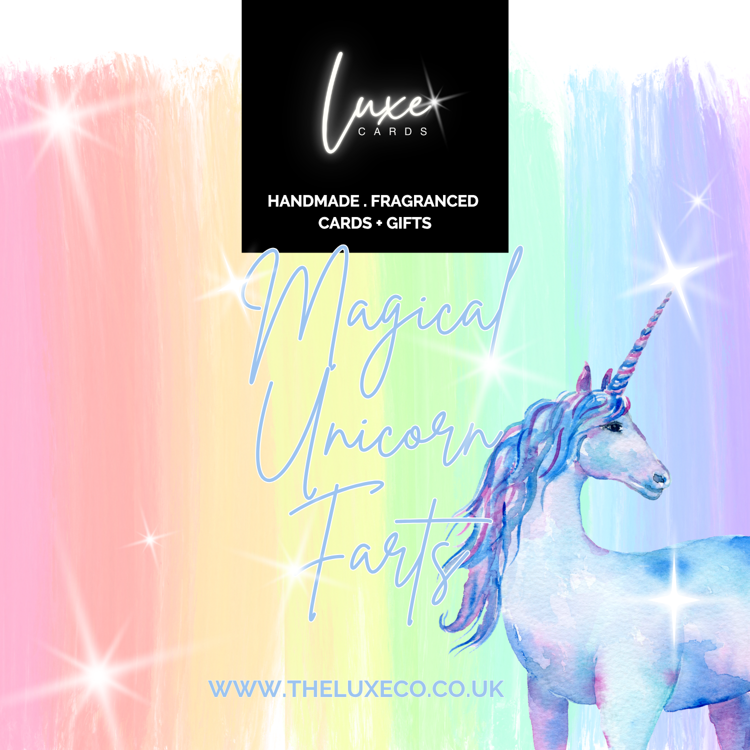 Luxe Cards - The worlds most magical unicorn cards and gifts. Ever. In the world. And in far away lands. Handmade keepsake unicorn cards for life’s magical moments - making the everyday, Magical!