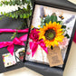 MOMMA BLOOM Handbag Bouquet Flowers Card Design