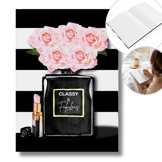 Panache Blush Hardback Classy & Fabulous Journal (Non-Personalised)