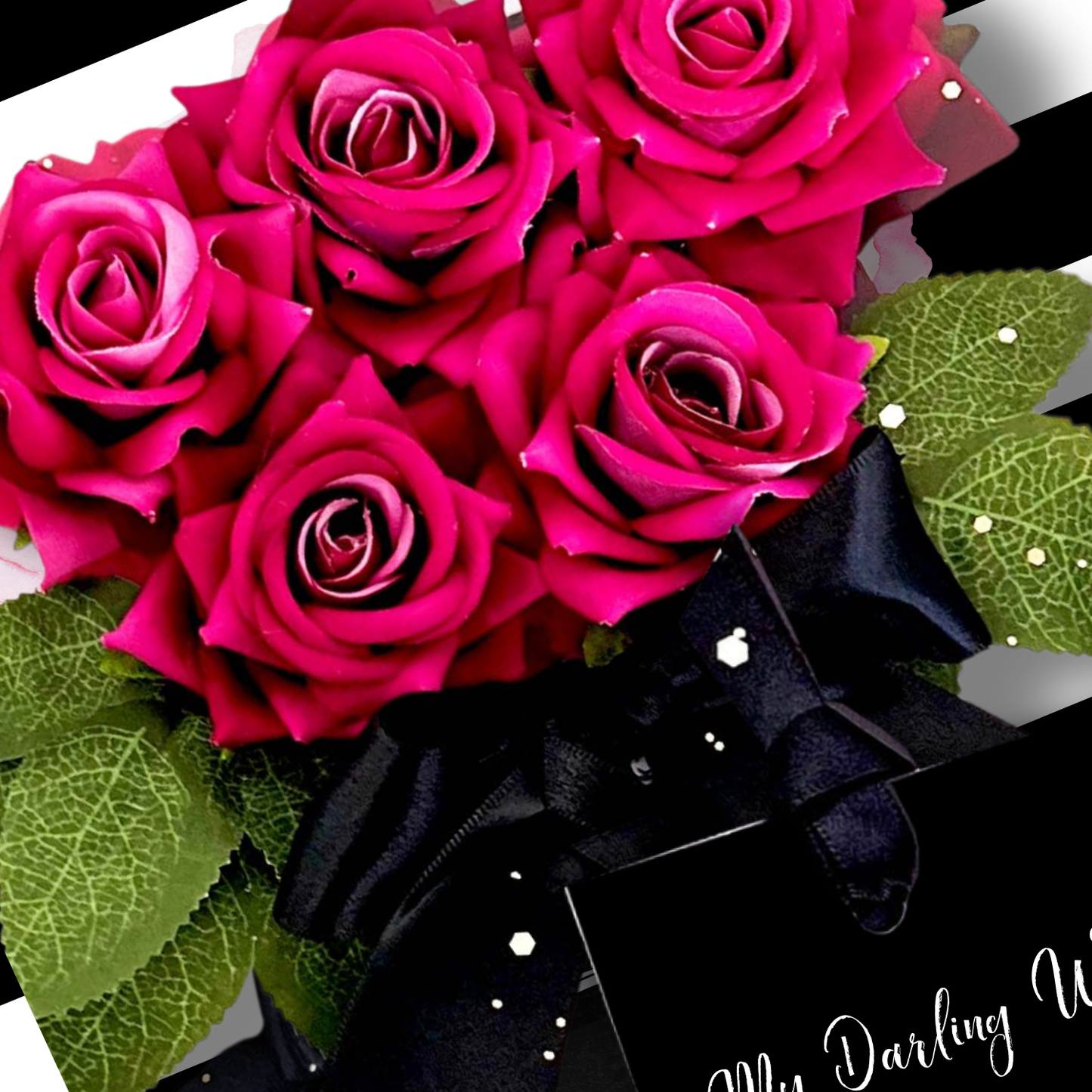 Panache Scented Luxury 60th Rose Birthday Card