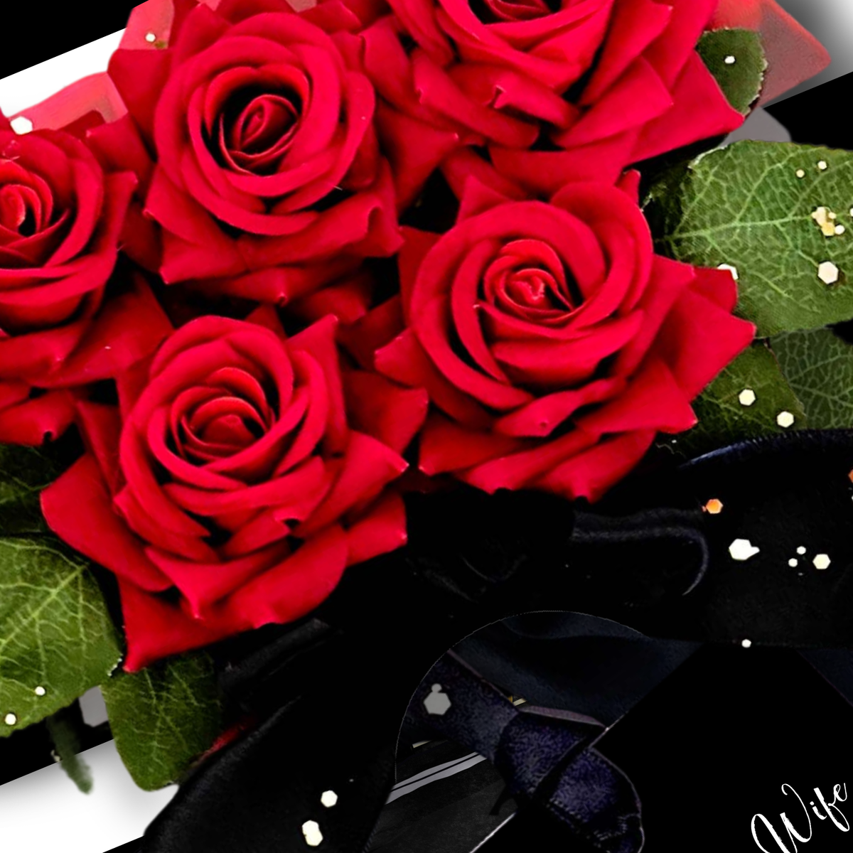 Panache Scented Red Rose Candle Gift Boxed