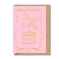Patisserie Happy Birthday Cake Birthday Card Pink