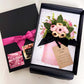 Peony Daughter birthday cards handmade with Scented Silk Peony's