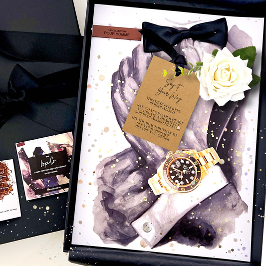 18th Birthday Personalised Dapper Grandson Card