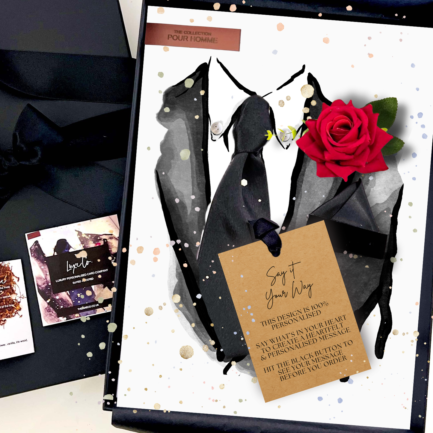 Suited +Booted 21st Birthday Age Card for Son