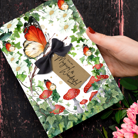 Woodland Scented A5 Card with envelope