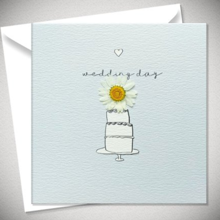 Pressed Daisy Wedding Day