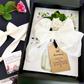 12th ANNIVERSARY GIFT | SILK - Pure Raw Mulberry Silk Scented Anniversary Card for 12th Wedding anniversaries