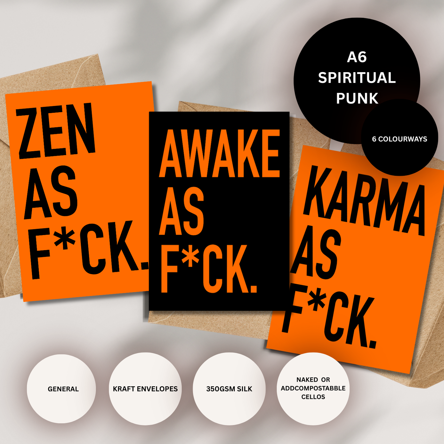 Witchy Birthday Card – WITCHY AS F*CK | SPIRITUAL PUNK