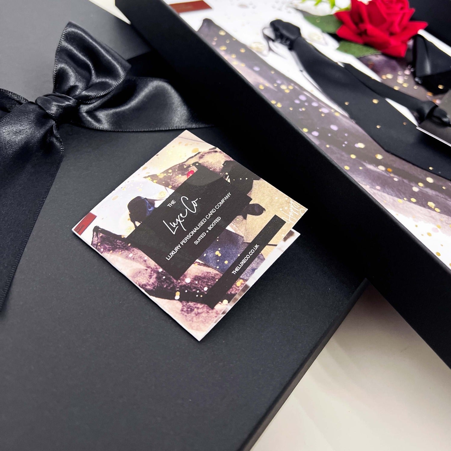 Luxury boxed cards for him