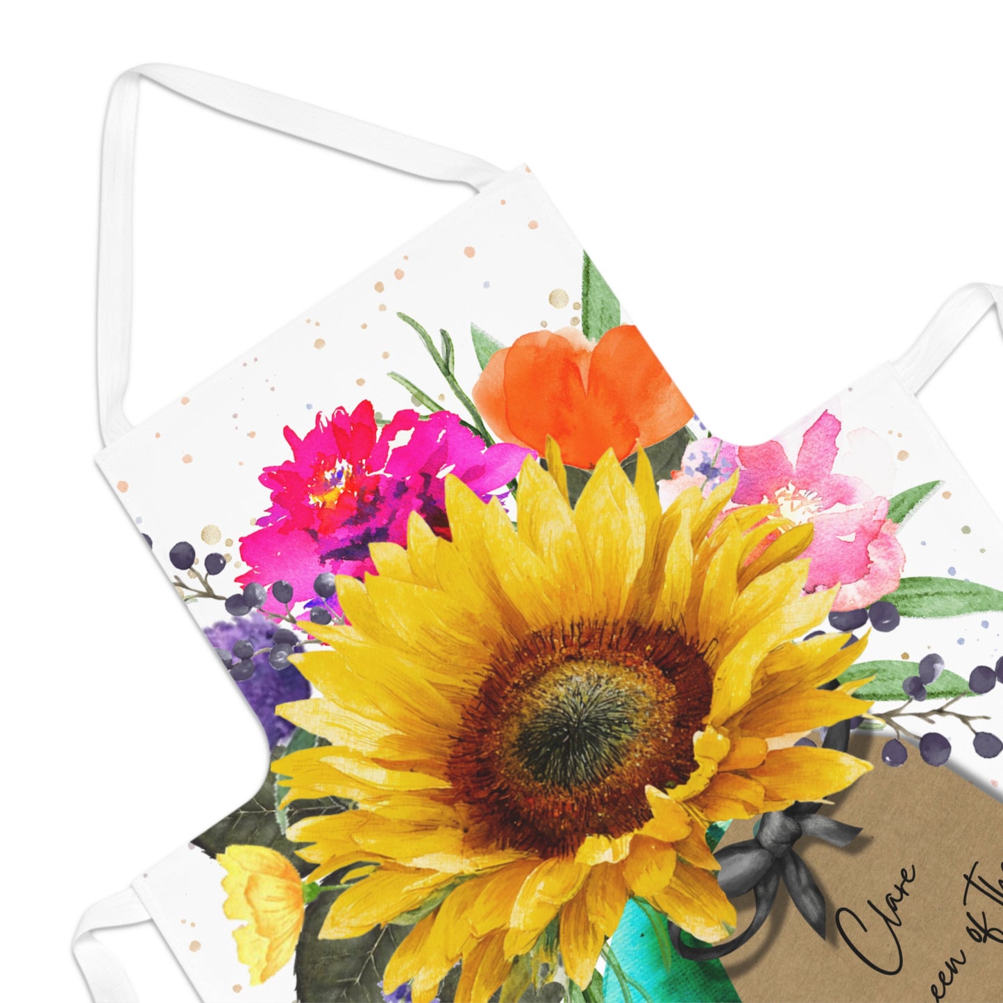 Personalised Bloom Sunflower Apron