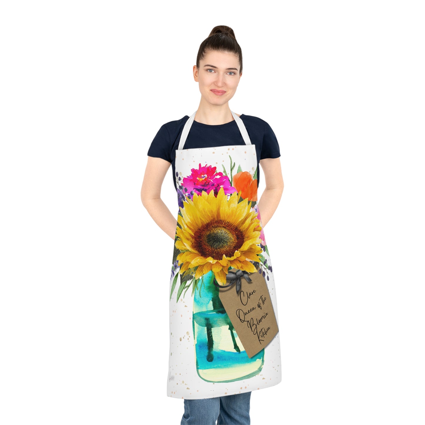 Personalised Bloom Sunflower Apron