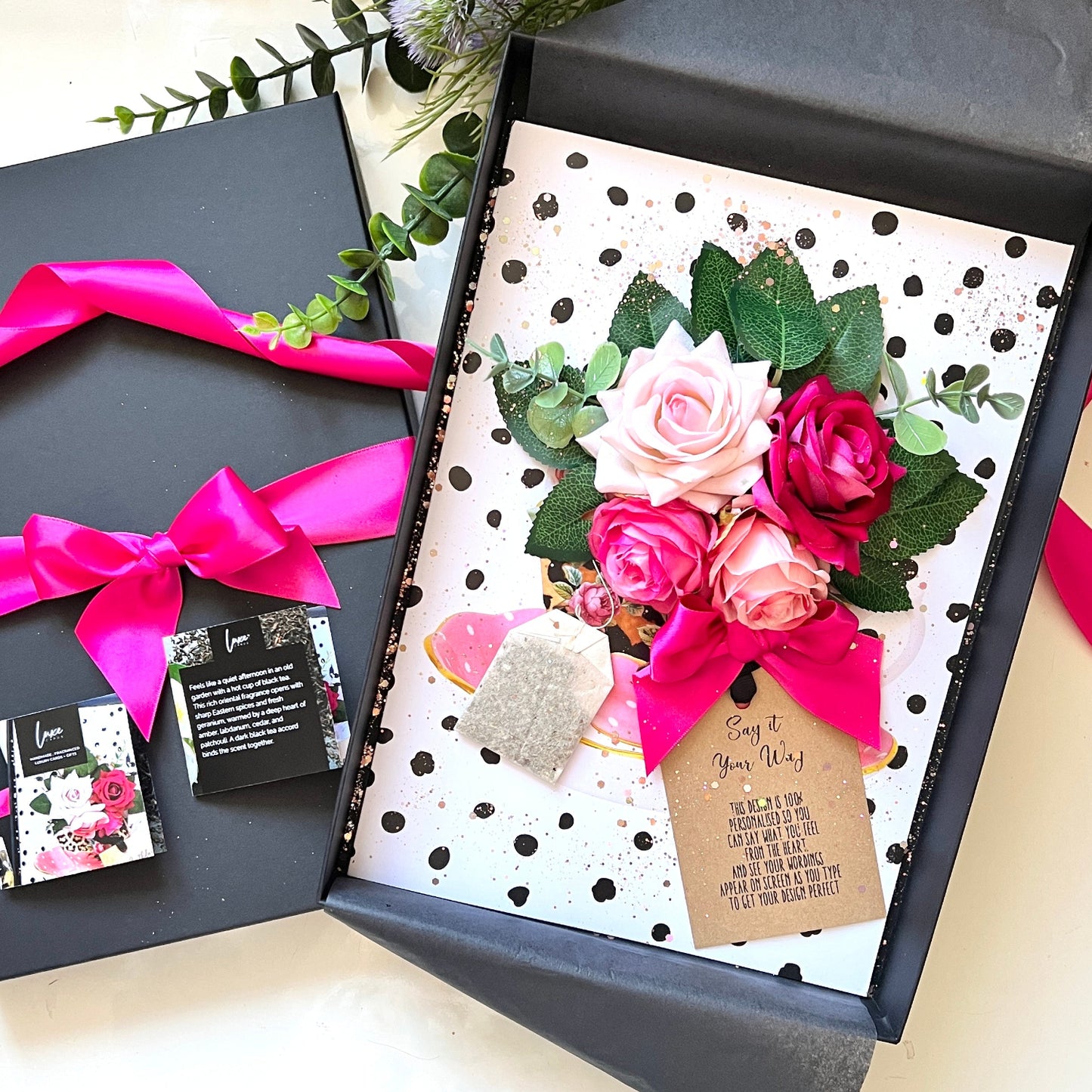Beau-Tea-Ful 40th Birthday Card for Afternoon Tea Gifts