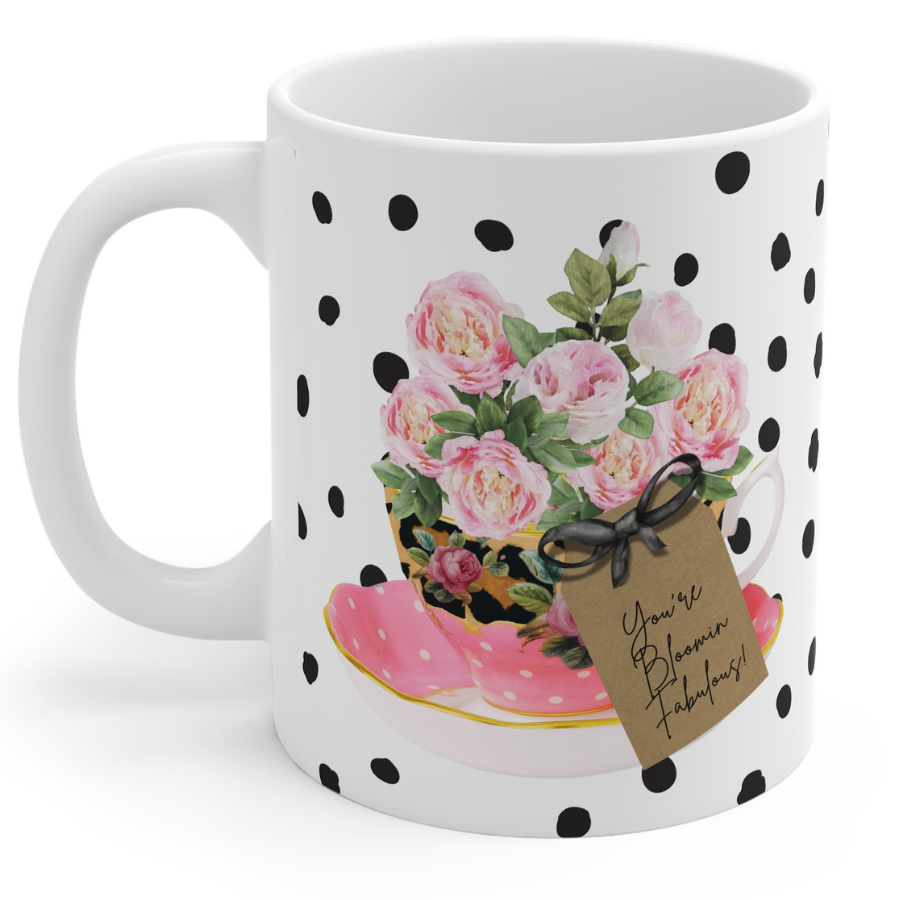 Diseño de taza de té