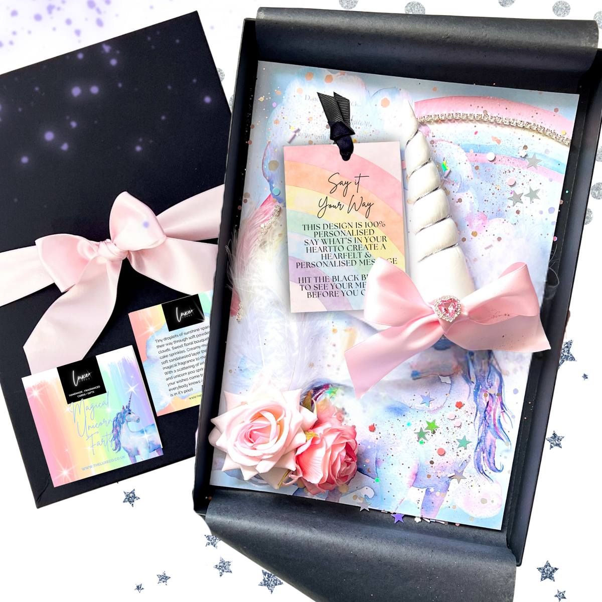 Magical Unicorn Card Design