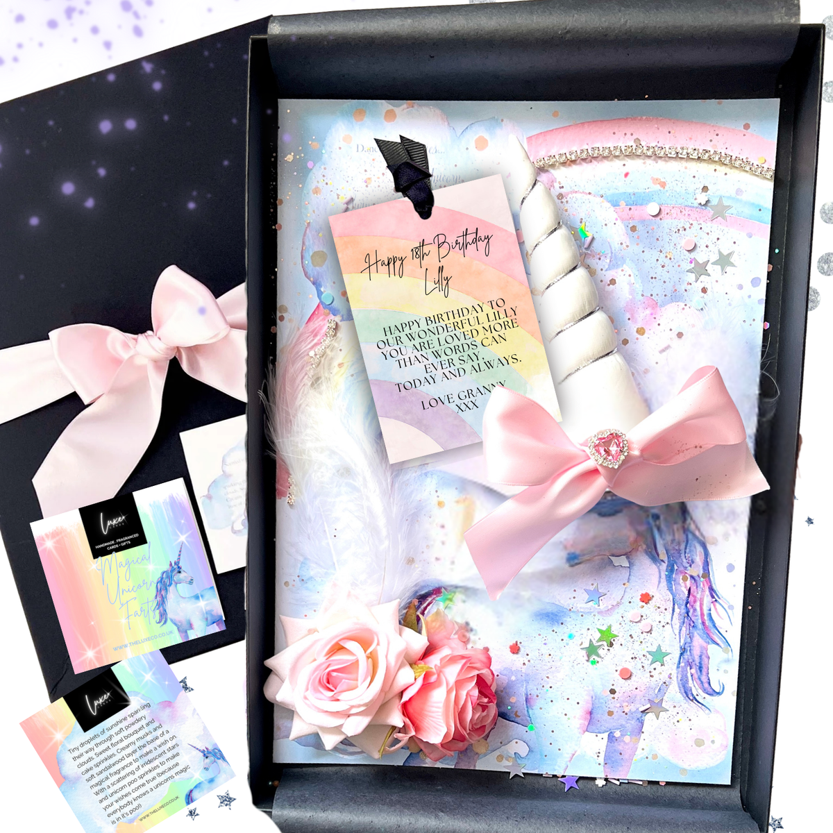 Magical Unicorn Card Design