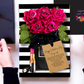 Hot Pink Roses Panache Wife birthday card uk