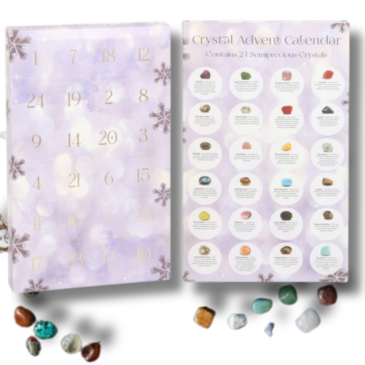Winter Wonderland Gemstone Crystal Advent Calendar