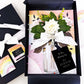 Luxury Crystal Cross Personalised Christening Card handmade with silver diamante cross