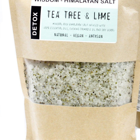 Tea Tree + Lime Detox Himalayan Bath Salts
