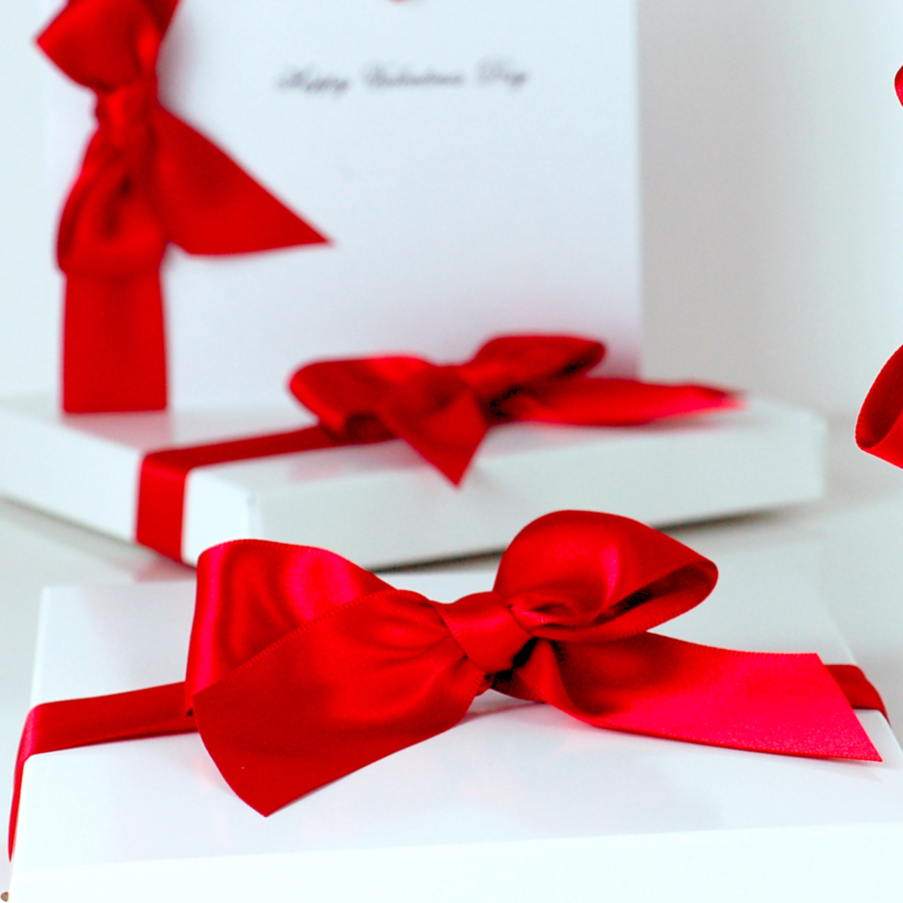 A4 Extra large boxed ruby personalised anniversary card | The Luxe Co
