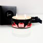 Black heels 21st birthday Candle - make a gift pairing to match your luxury card