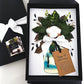 Luxury personalised Cotton Flower Boxed Card | The Luxe Co