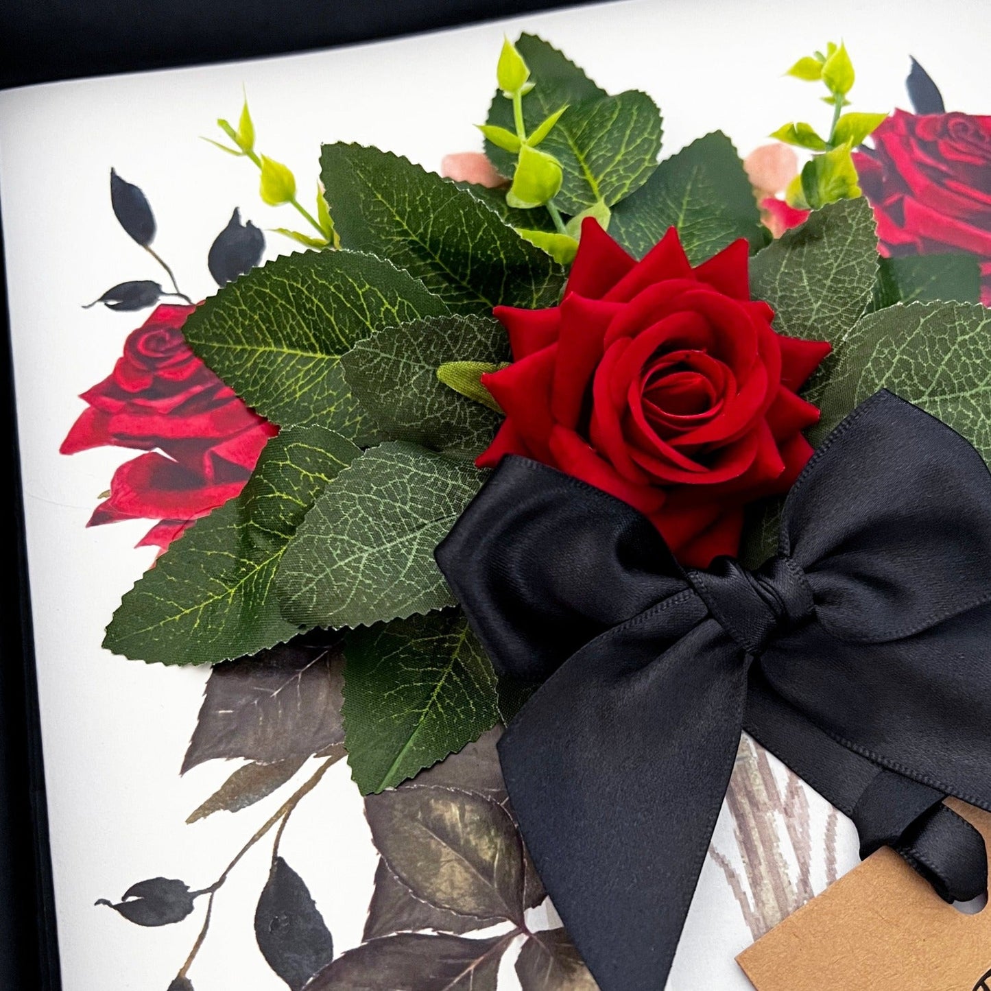 Bloom Scented Red Velvet Rose Boxed Christmas Card
