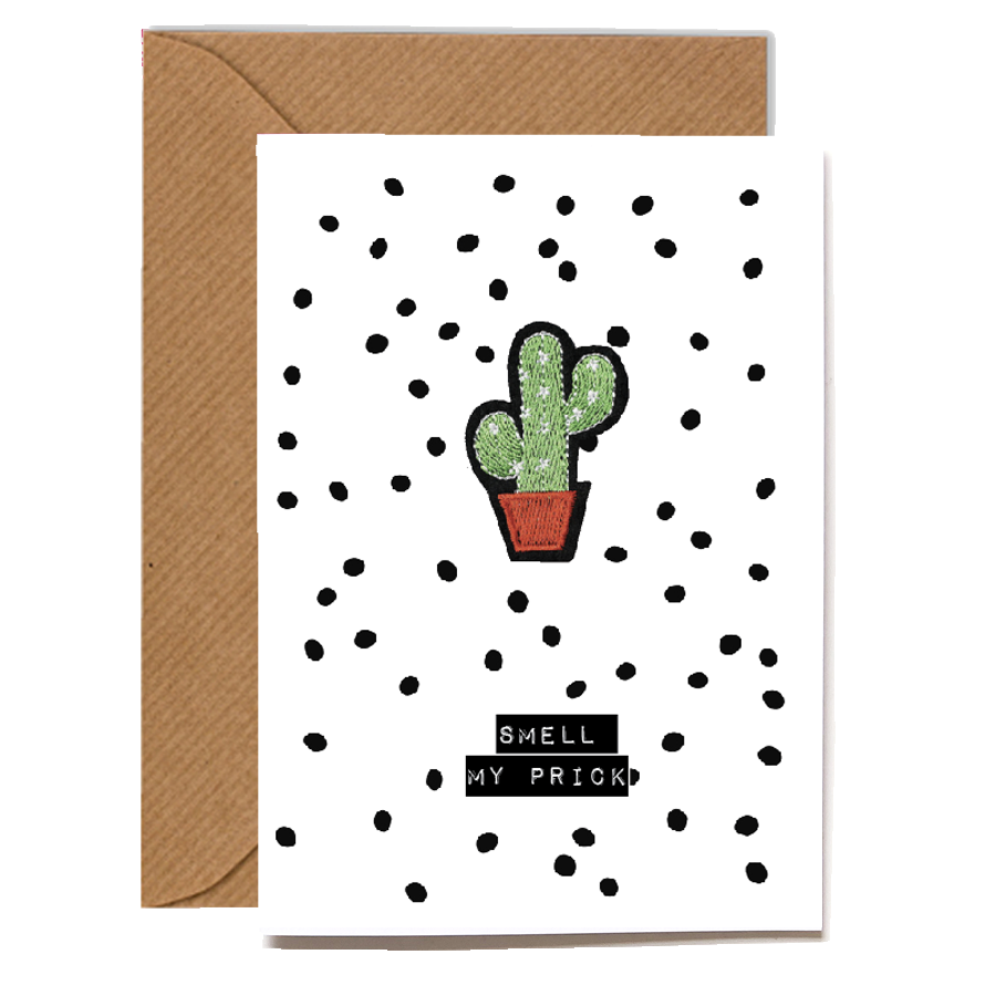 Wholesale Card: Scented Motif Cards - Cactus