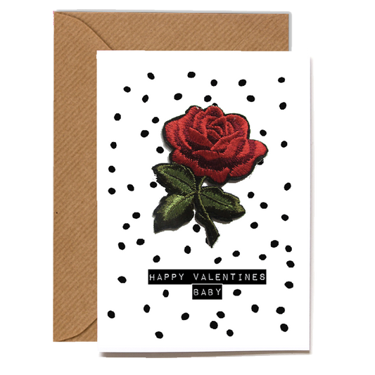 Wholesale Card: Scented Motif Cards - Red Rose